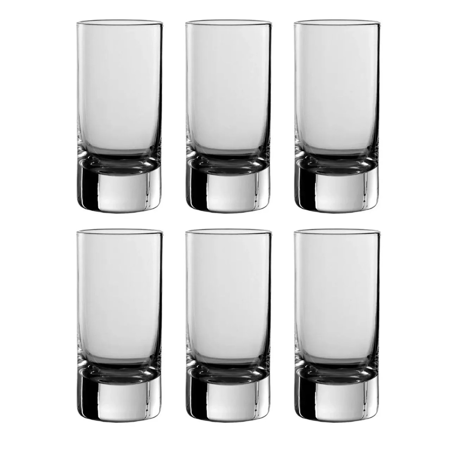 Ich-Zapfe Schnapsgläser Shotgläser New York Bar 6er-Set 55 ml Kristallglas