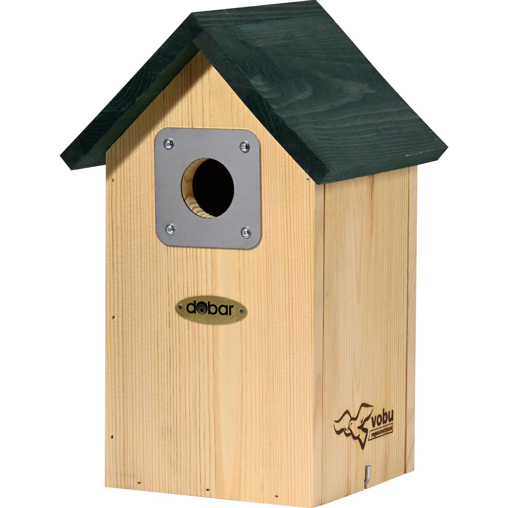 Dobar Nistkasten Vobu für Höhlenbrüter mit Spechtschutz 17,8 x 16 x 28,5 cm FSC®
