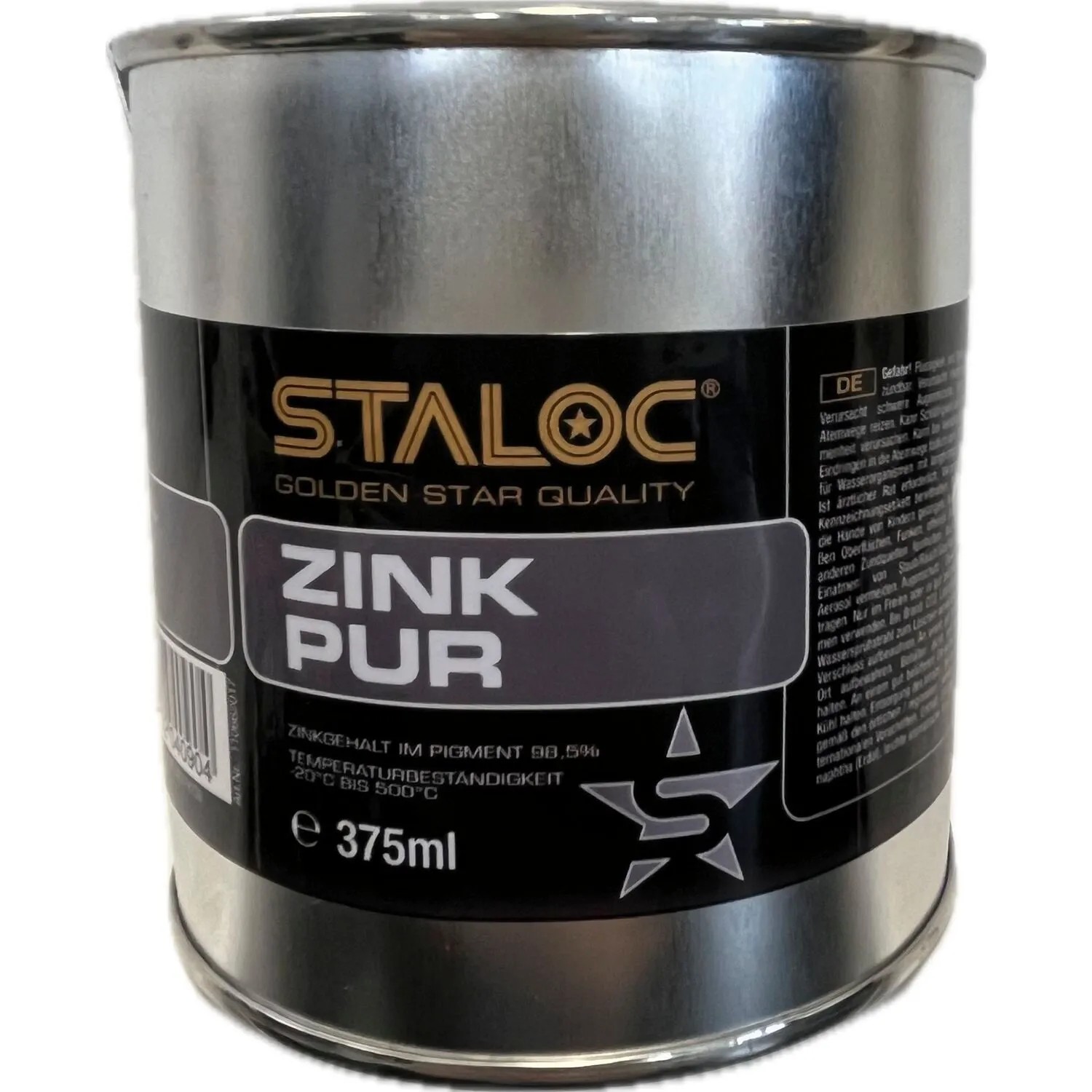 Staloc Zink-Pur Kaltverzinkung Rostschutz Haftgrund Grau 375 ml
