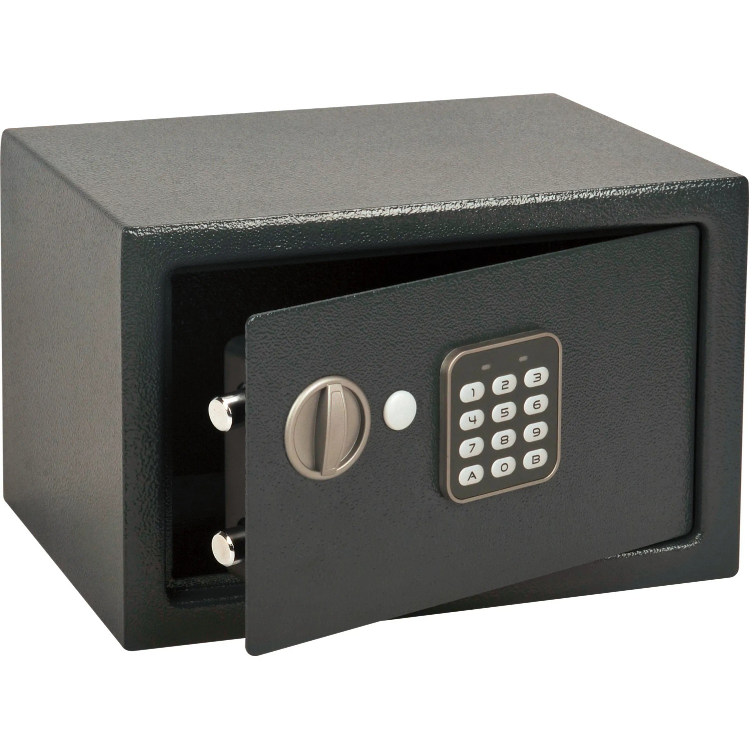 Elektronischer Möbeltresor Dunkelgrau 20 cm x 31 cm x 20 cm