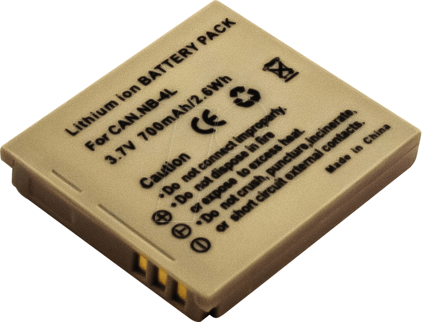 AKKU 40325 - Akku, Digitalkamera, kompatibel, 700 mAh