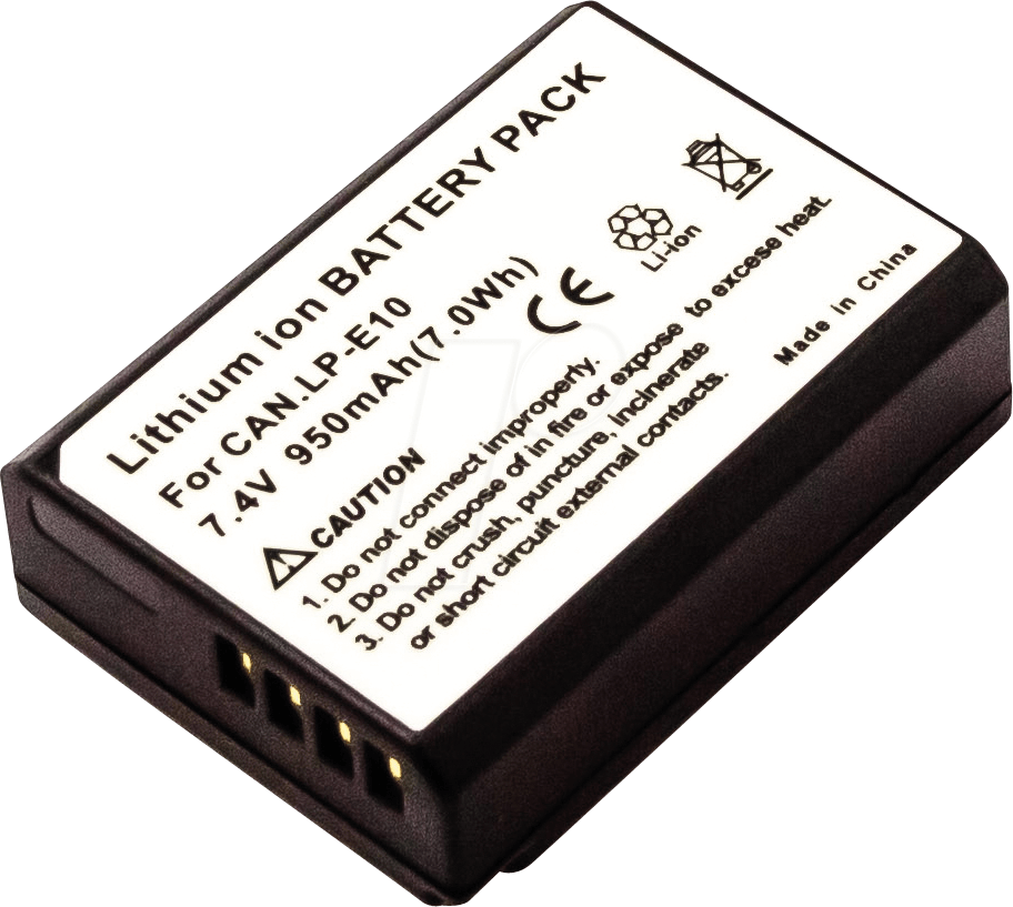 AKKU 40384 - Akku, Digitalkamera, kompatibel, 950 mAh