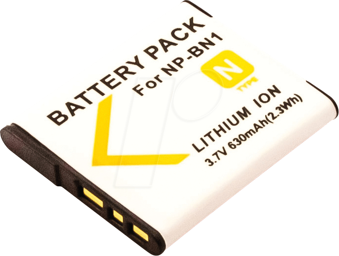 AKKU 40936 - Akku, Digitalkamera, kompatibel, 630 mAh