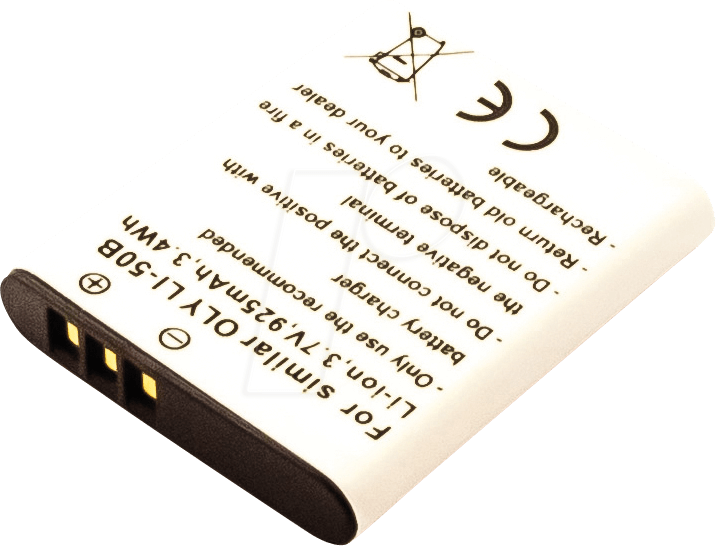 AKKU 41603 - Akku, Digitalkamera, kompatibel, 800 mAh