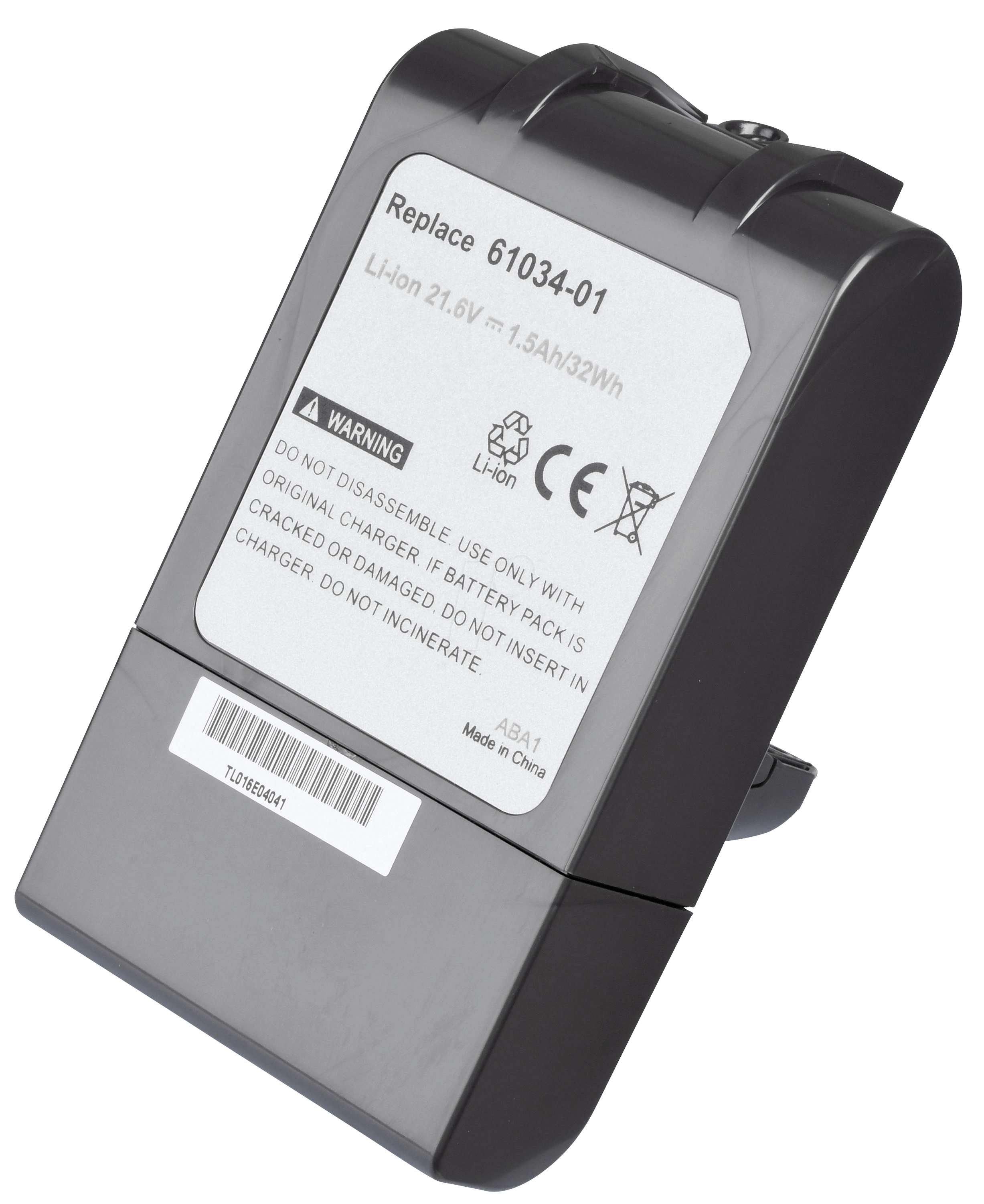 AKKU DYS 3 - Ersatzakku, DYSON DC62, Li-Ion, 2000 mAh