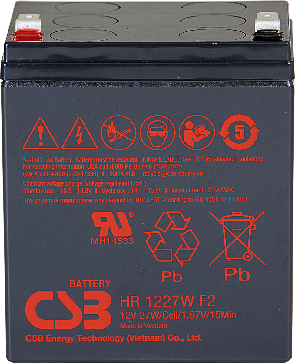 Bleiakku 12V / 27 W