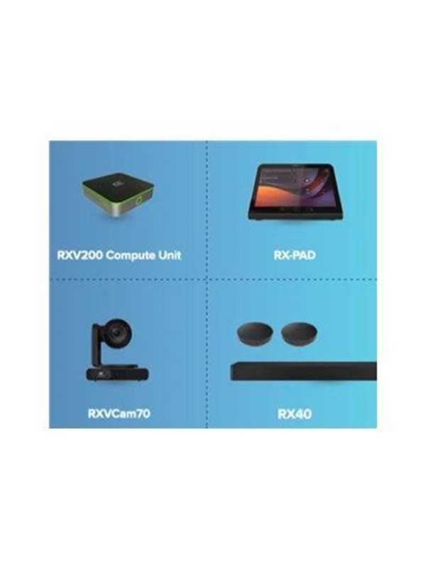 AudioCodes Room Experience (RX) Suite RXV200-B70 - Bundle - video conferencing kit