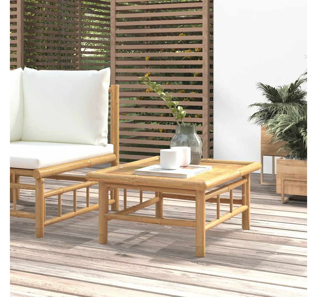 vidaXL Sofaelement Gartentisch 65x55x30 cm Bambus (1 St) Bild 5