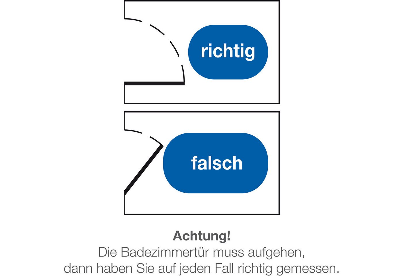 Erwin Müller Badematte Duschvorlage "Zacharo", Höhe 18 mm, halbrund, gemustert: mit Schriftzug