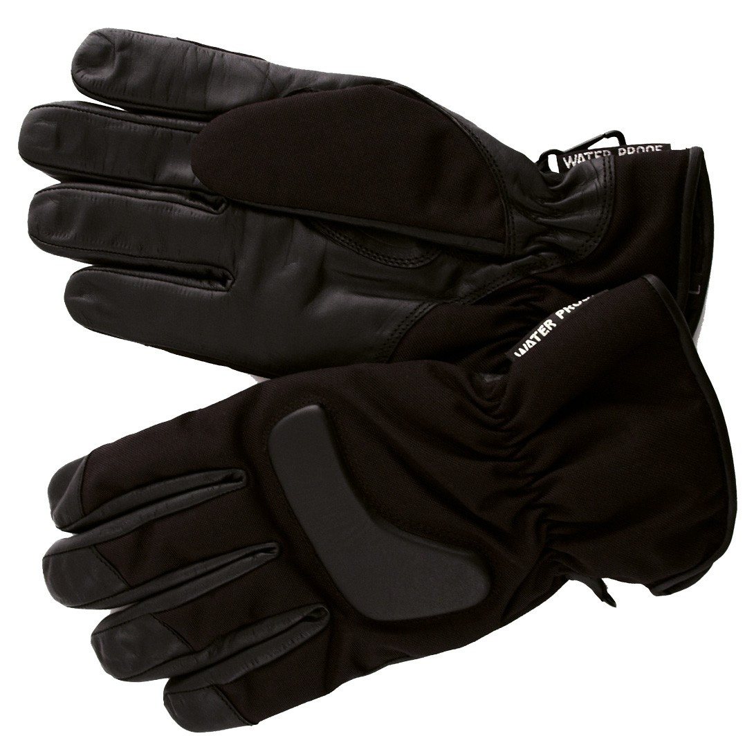 roleff Motorradhandschuhe RO600K Kinder Leder-Textil-Handschuhe – wasserdicht & gefüttert M in klassichem Design