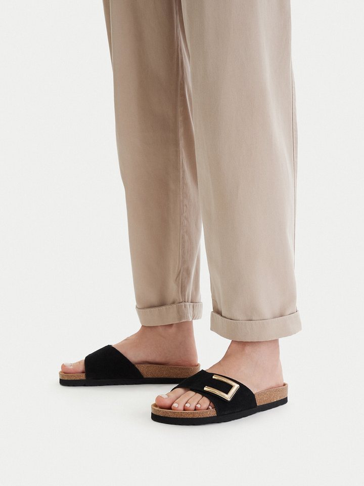 LASOCKI Lasocki Damen-Flip-Flops Schwarz Lasocki-CEO-HYSC0122056-1 Schwarz Badepantolette