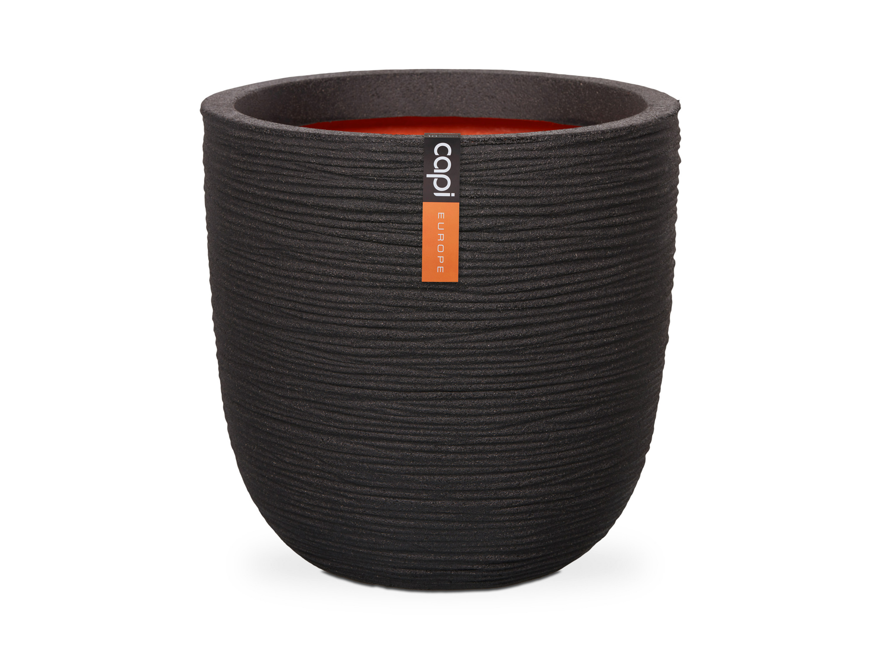 CAPI EUROPE Blumentopf, kugelförmig (35 x 34 cm, schwarz) Bild 2