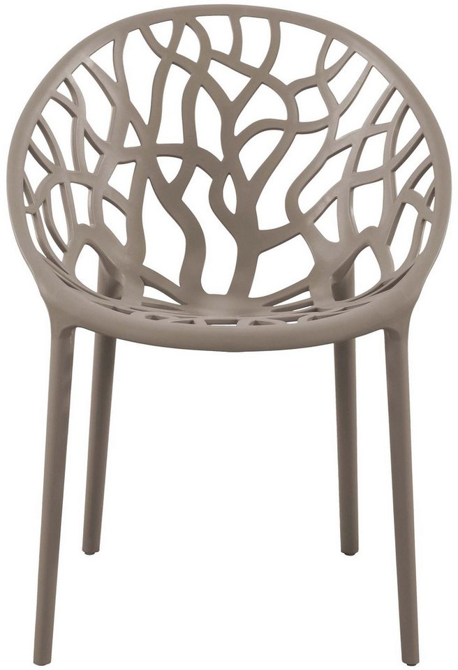CLP 2er Set Stuhl Hope Farbe:taupe