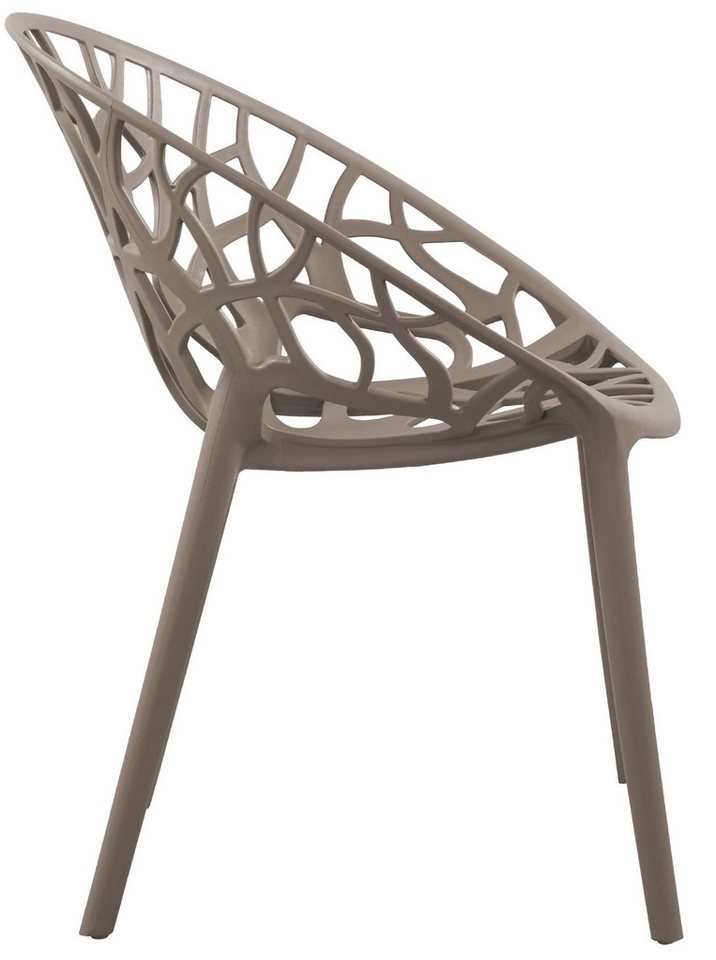 CLP 2er Set Stuhl Hope Farbe:taupe Bild 3