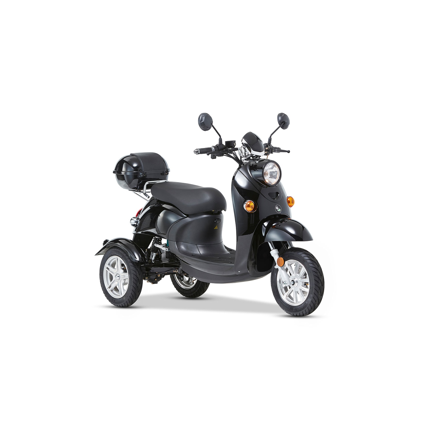 ENEWAY 3-Rad E-Mobil Modena II 25 km/h E-Trike ETrike Elektrofahrzeug Mobilitätsfahrzeug schwarz