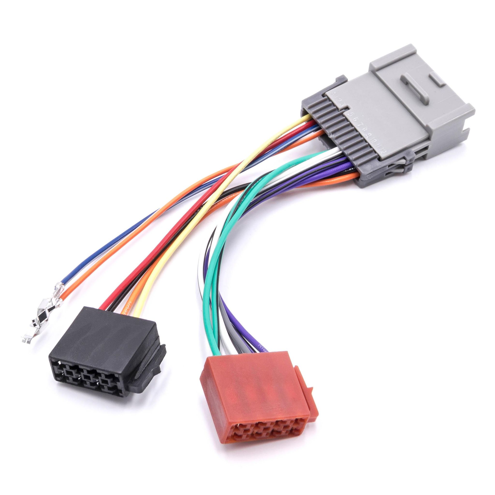 Vhbw - Autoradio Iso Adapter Kompatibel Mit Chevrolet Ssr 2003 - 2006 Auto-modell