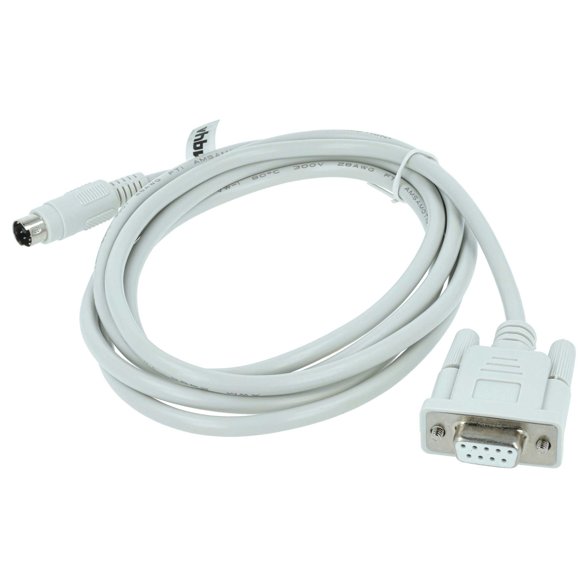 Vhbw Programmierkabel Rs-232 Kompatibel Mit Mitsubishi Melsec Q-serie Qc30r2 Computer & Peripheriegeräte - Seriell Adapter, 250 Cm Grau
