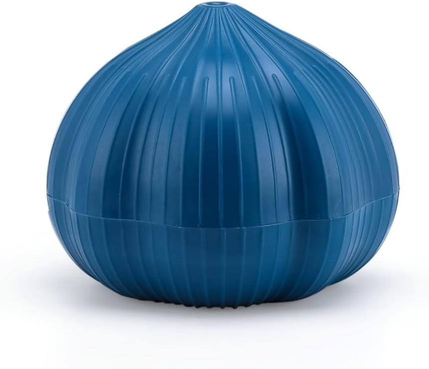2-teiliges, Handliches Knoflook-lidper – Tragbarer Haken Und Persenning Mit Arbeitssparendem, Ergonomischem Design, Anti-rutsch-handgriff, Einfache Reinigung Zum Vermalen Von Knoflook (donkerblau Und