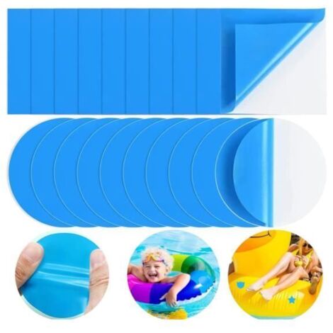 Poolflicken – Universelles Reparaturset – 20-teilig – Selbstklebendes Pvc – Schnelle Und Dauerhafte Reparatur