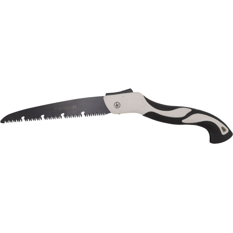 Scie Pliante 10 Pouces, Dents Triple Coupe En Acier Au Manganèse, Scie D'Élagage Manuelle Pour Couper Branches Et Arbres.