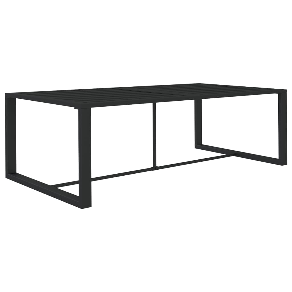 Maison Exclusive - Garten-esstisch Anthrazit 120x60x66 Cm Alumini