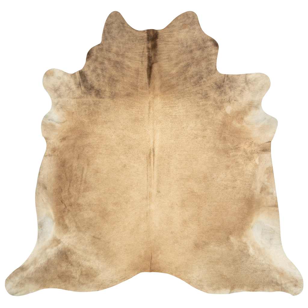 Maison Exclusive - Teppich Echtes Rindsleder 150×170 Cm Beige