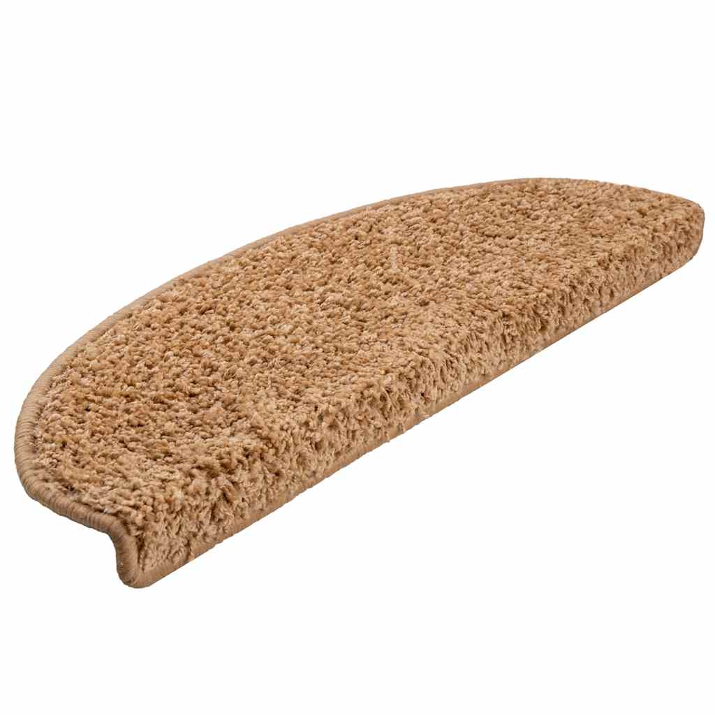 Maison Exclusive - Stufenmatten 20 Stk. 65x21x4 Cm Beige Halbrund