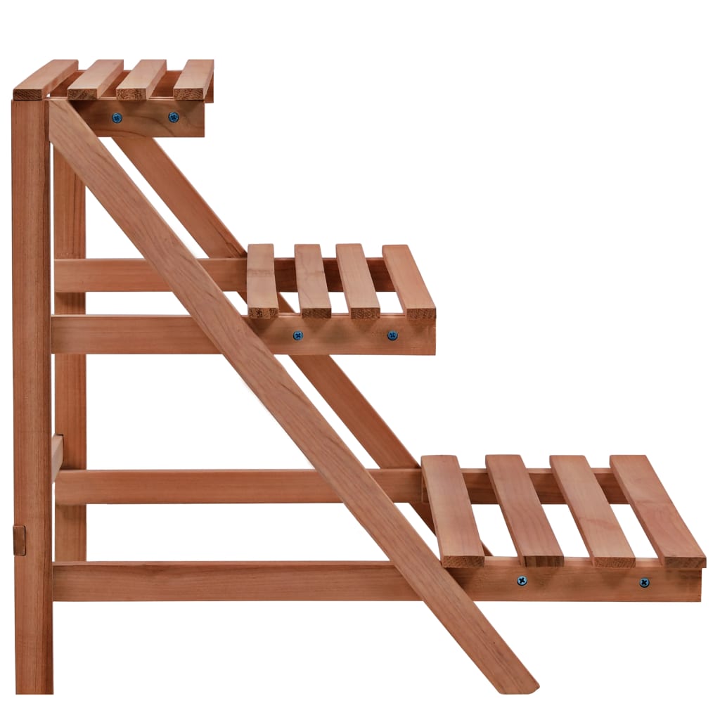 Maison Exclusive - 3-tier Pflanzenständer Zedernholz 48x45x40 Cm