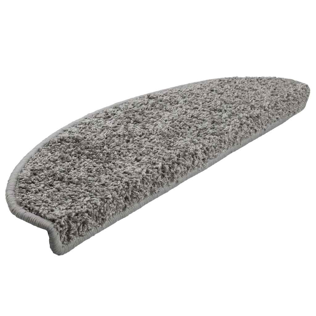 Maison Exclusive - Stufenmatten 30 Stk. 65x21x4 Cm Grau Halbrund