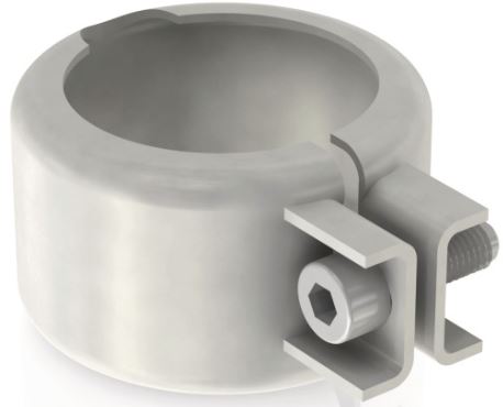 Ap Steckmuffeklemme 160 W 1.4404