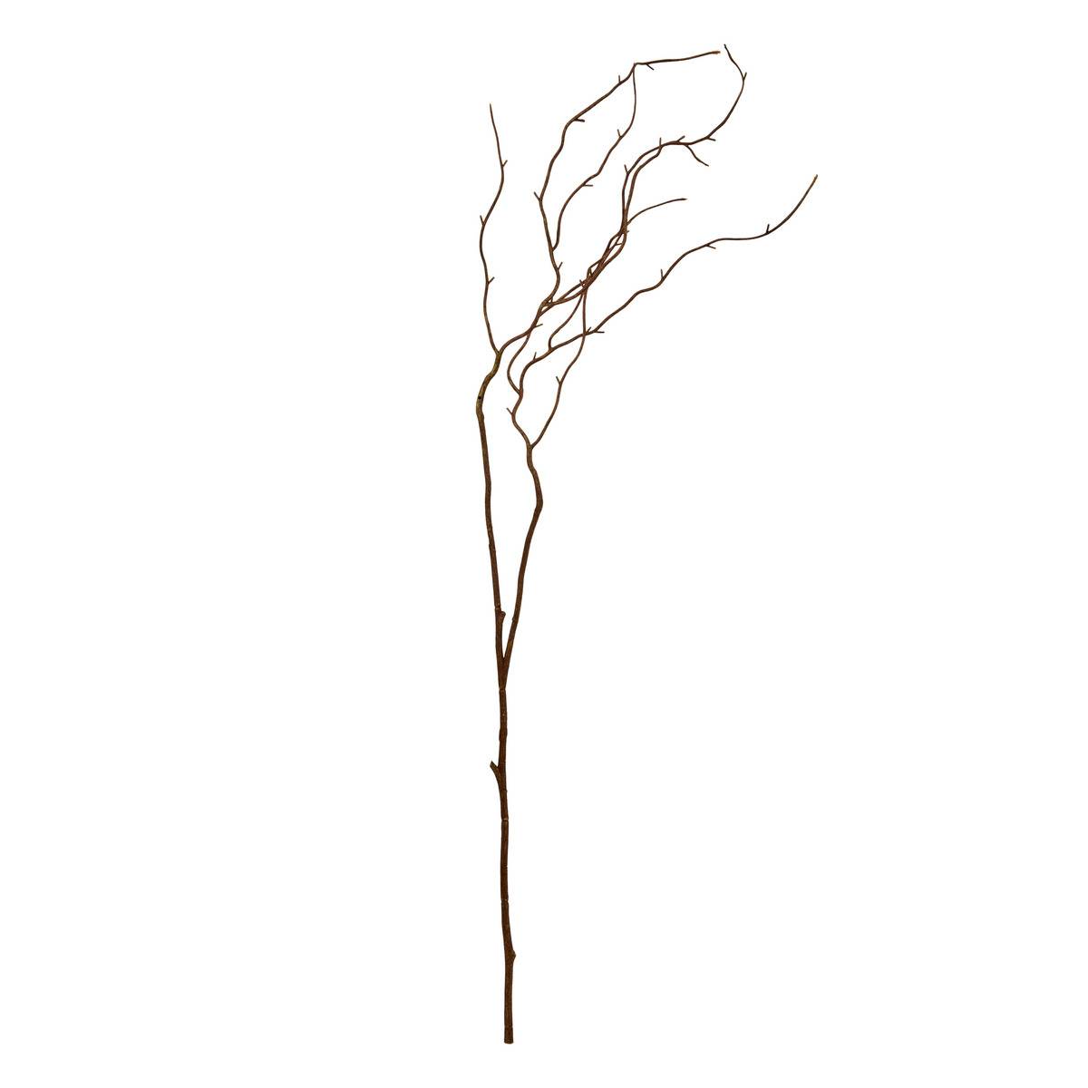 Dekorativer Zweig Nyer, H. 115 Cm, Braun - Atmosphera Créateur D'Intérieur