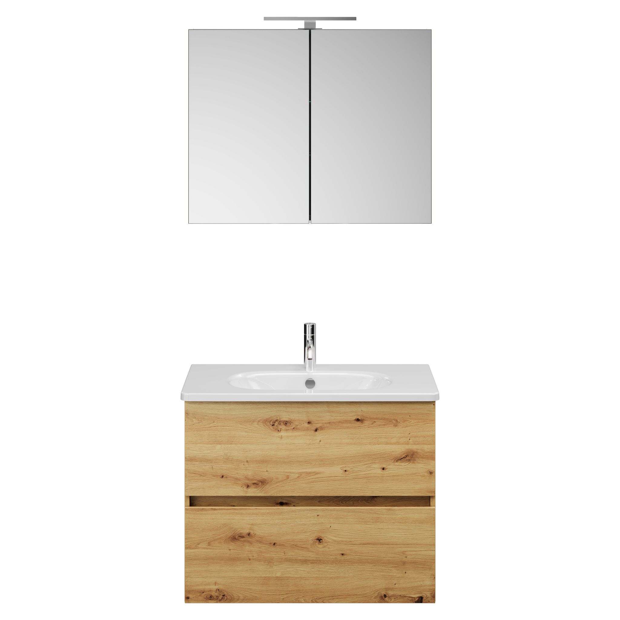 Burg Rocio Badmöbelset Sgyq080 Txbxh 465x805x2000, Eiche Dekor Urban