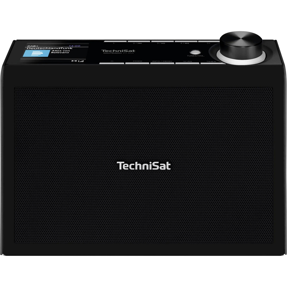 Technisat Digitradio 23 Asa, Schwarz Unterbauradio Dab+, Fm Schwarz