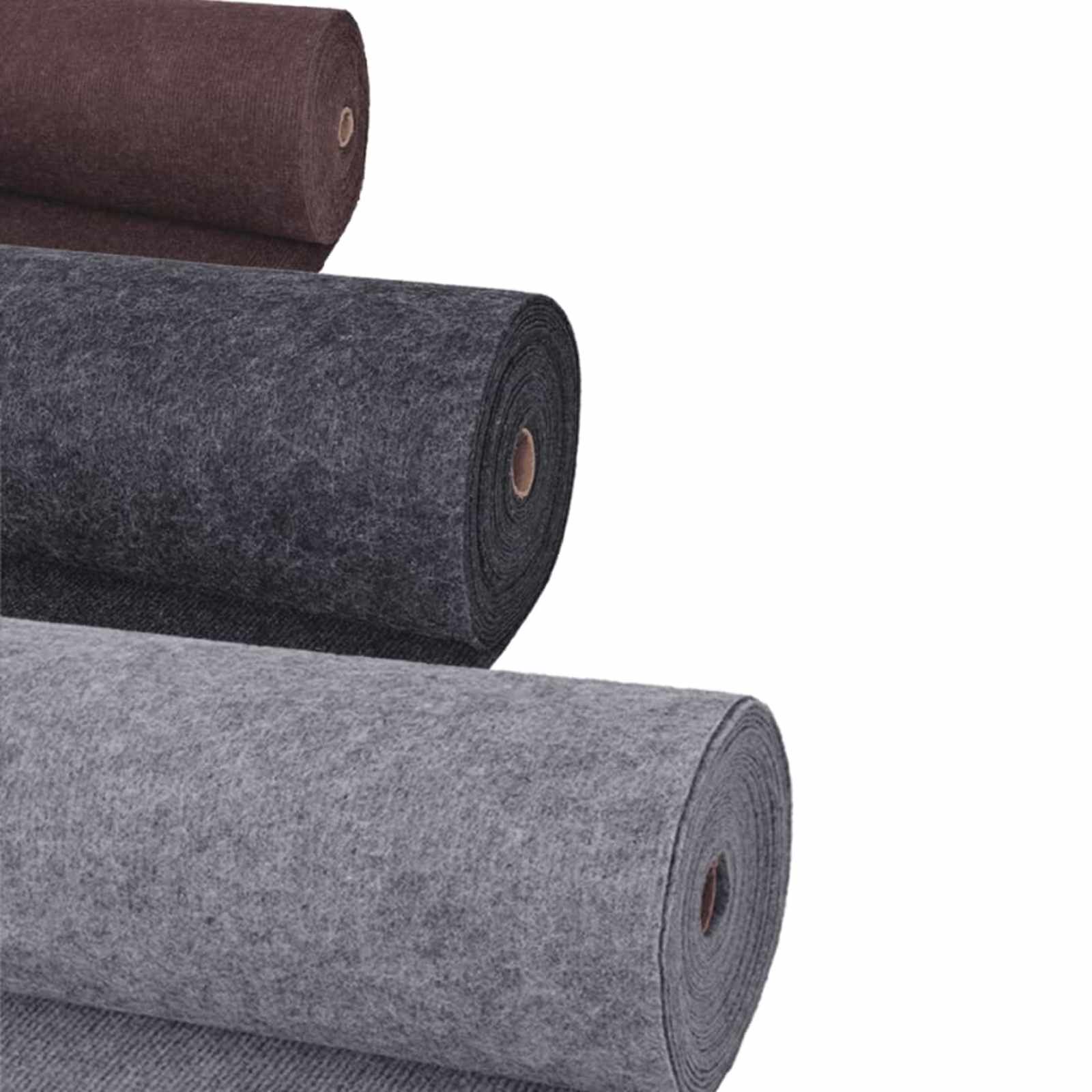 Maison Exclusive - Teppich Uni Rot 1,2 X 12 M Polyester