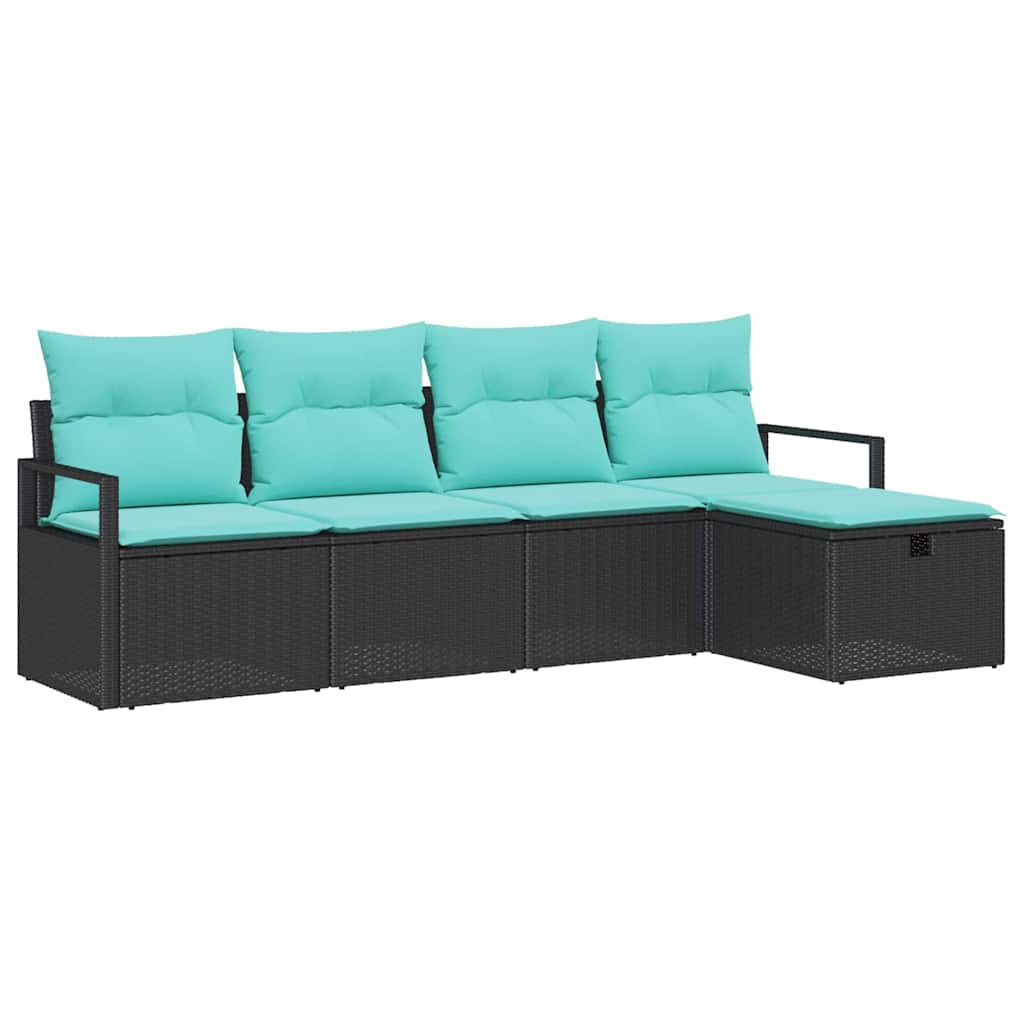 Maison Exclusive - Sofa Set 5 Stk. 5-sitzanzahl Schwarz Und Türki