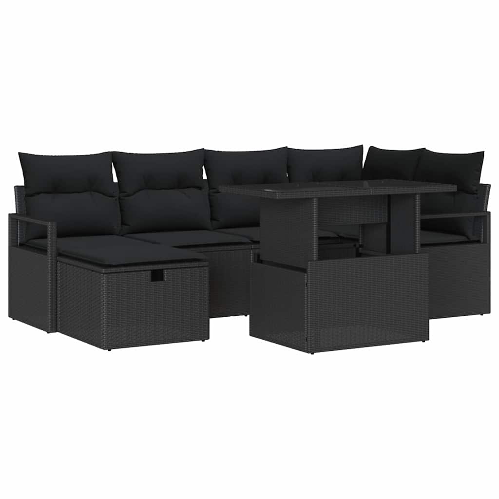 Maison Exclusive - Gartensofa-set 12 Stk. Poly-rattan