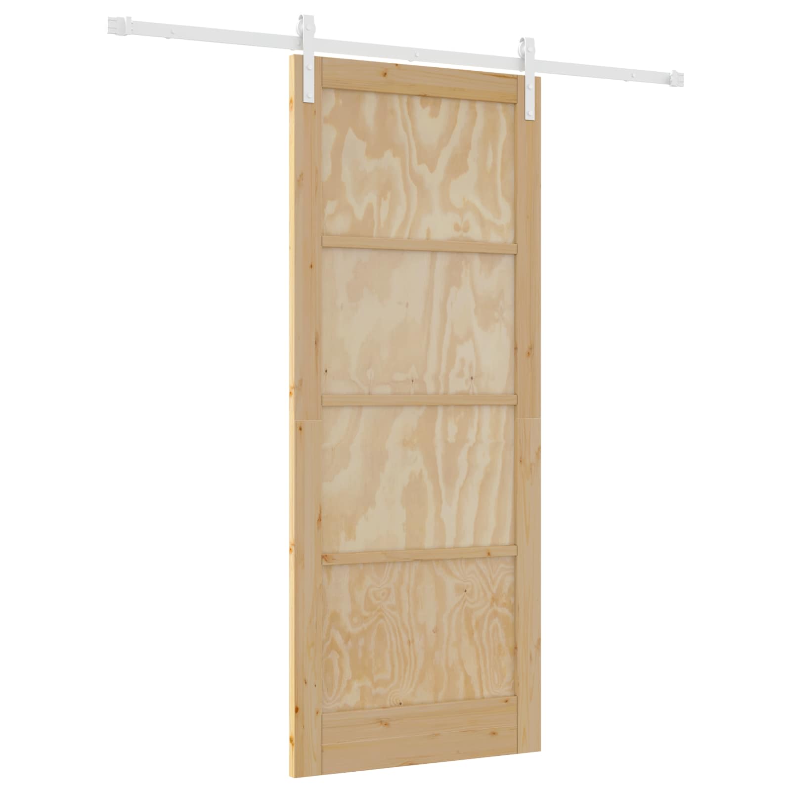 Maison Exclusive - Schiebetür 86 X 211 Cm Massives Kiefernholz Na