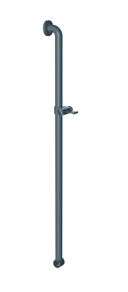 Normbau Nylon Care Brausehalterstange Ny.489.035 Antibac, A:750 Verschiebbar