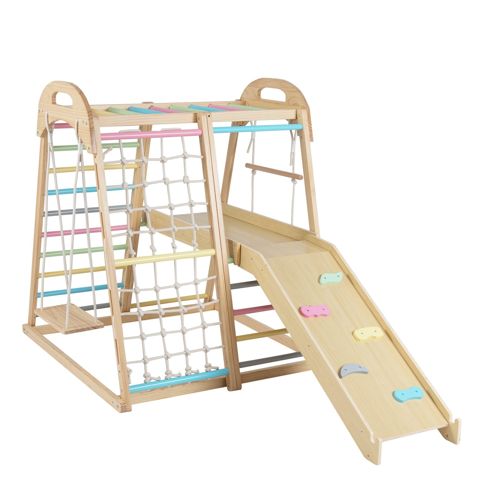 8 In 1 Montessori Kletterset Aus Holz Fur Kinder 211170169