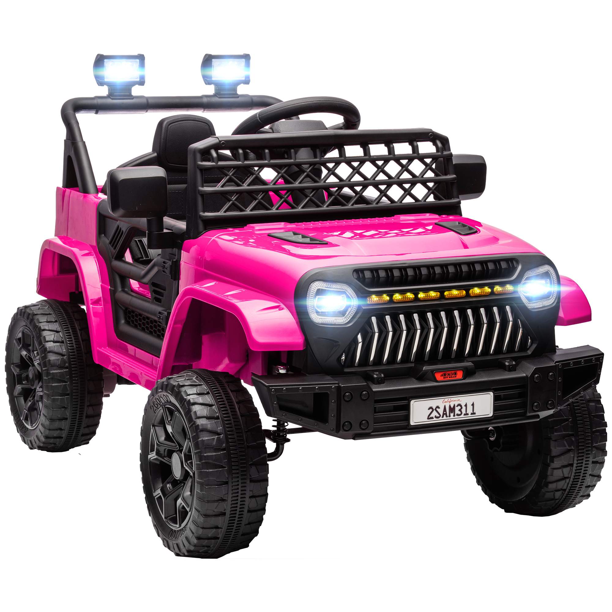 Elektroauto Fur Kinder 12 V Mit Fernbedienung Rosa Alter 3 8 Jahre 211772873 211772873