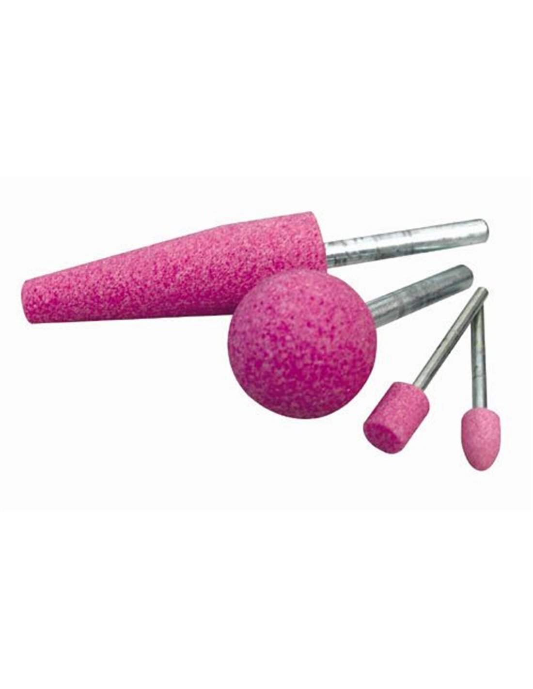 Faiot Zylindrische Rosa Korund-schleifscheibe Ø 6 Mm, 30x30 Mm, Faiot Figur 7.