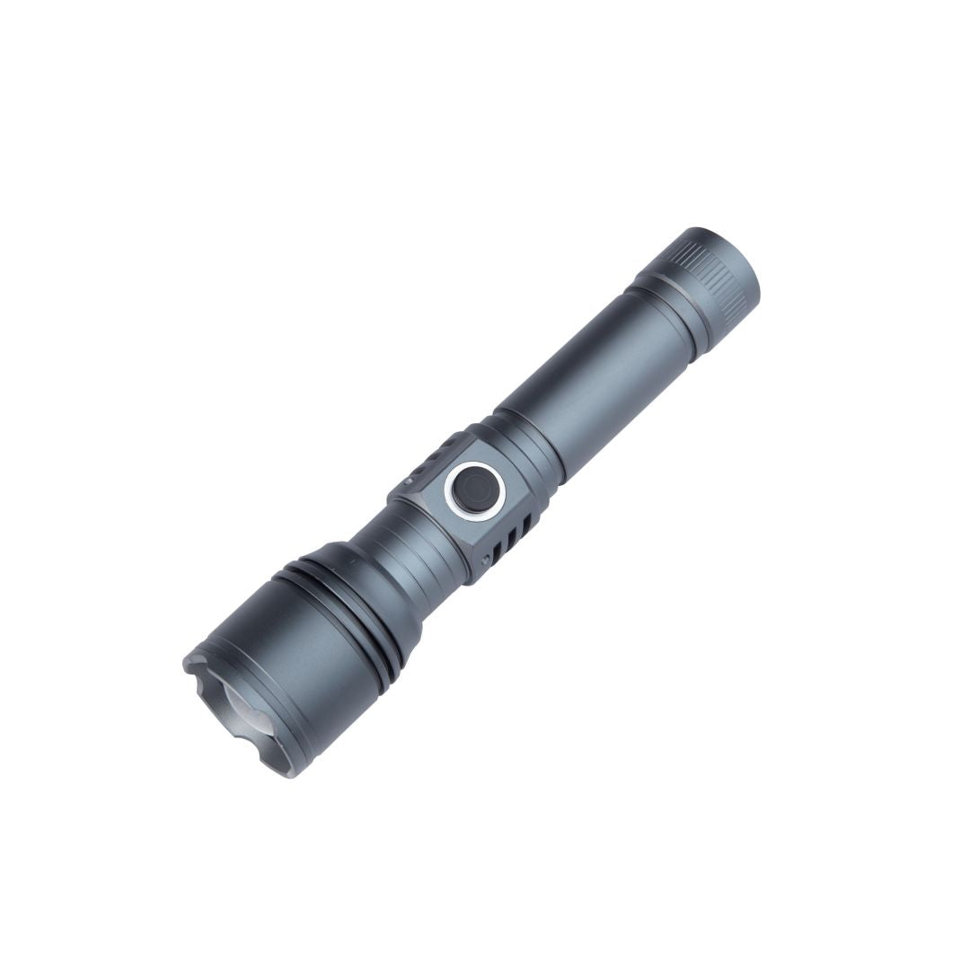 Wiederaufladbare Usb-c Led-taschenlampe 15w 1500 Mah – Zoom, Blitz Und Sos