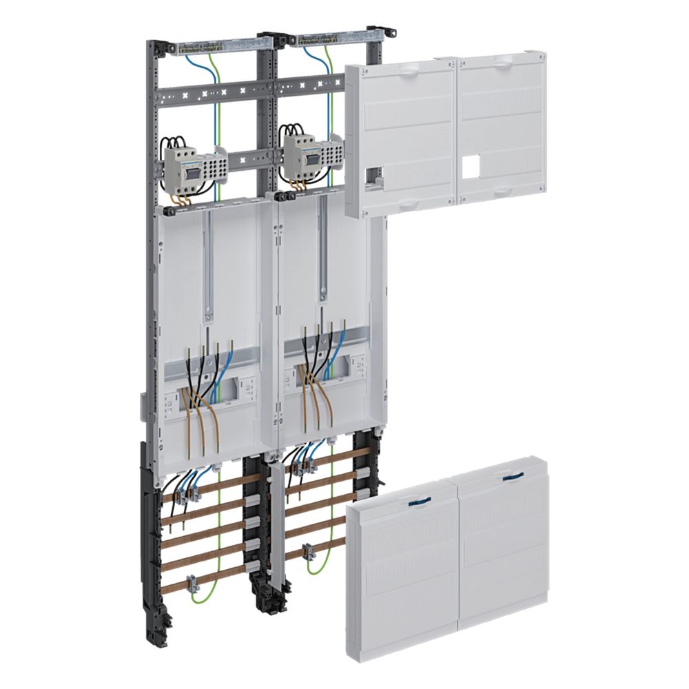 Hager Komplettfeld, Universz, 1050mm, 2 Zp, 2-feld, Nrw, Sh, Mv, N-sachsen, Eon-mitte