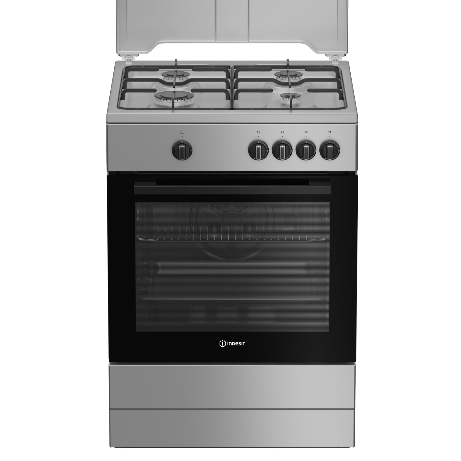 Kochherd Indesit I6ggkms Gas 64l 4 Brenner