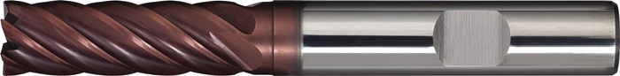 Schaftfräser D.16mm Einsatz-l.55mm Vhm Tialn 35-38grad Hb Z.6 Ext.lang Tecwerk