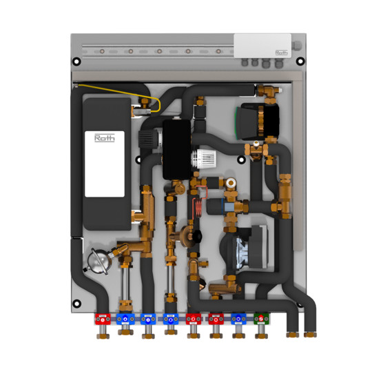 Roth Basismodul 20 Liter Flatconncet Bm 20 F Fh Ht C