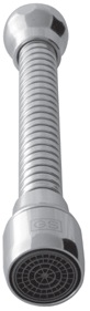 Gs 1610p Schlauchauslauf Mit Perladüse M22x1mm Ig