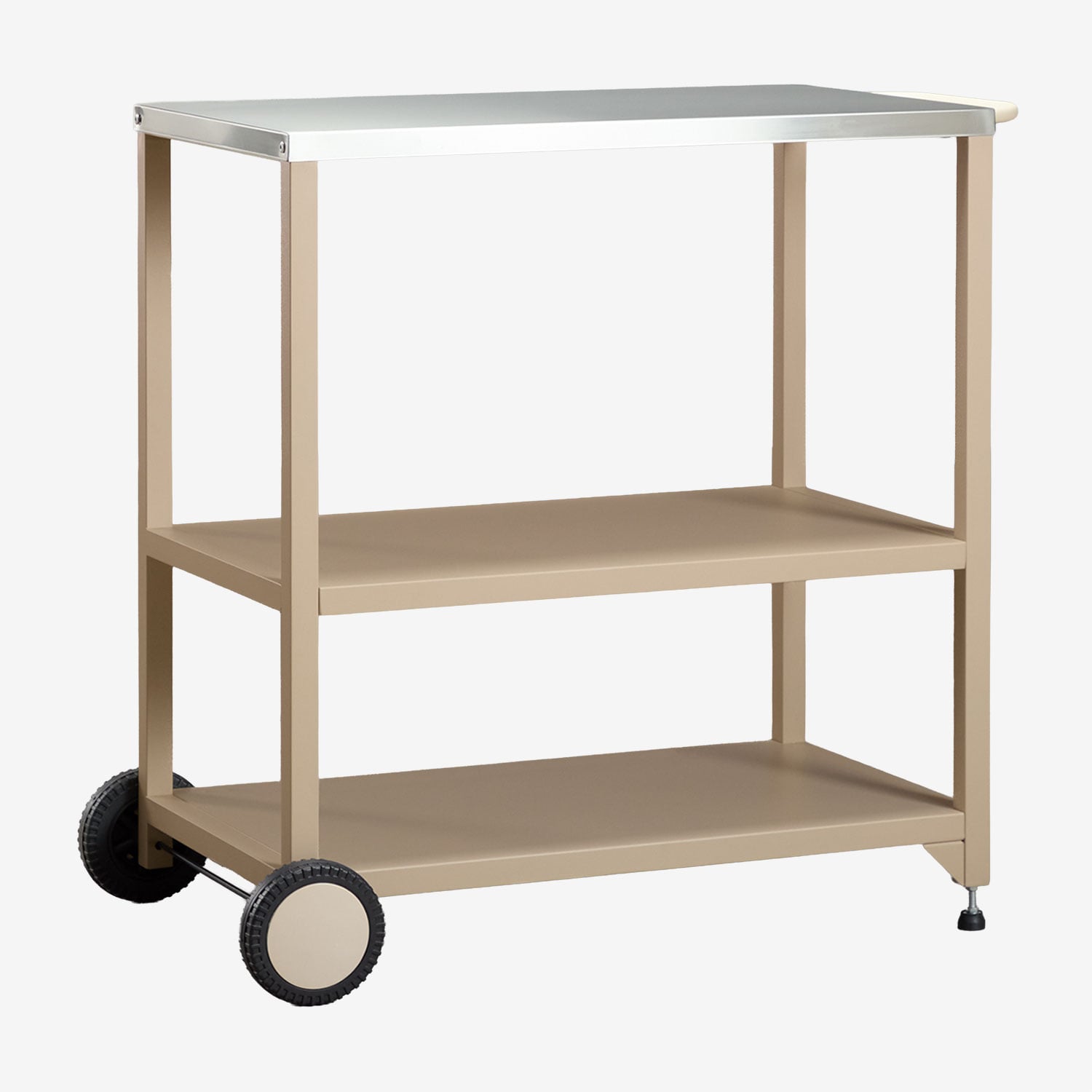 Sklum Modularer Außenküchenwagen Aus Stahl Savona Beige Tapioca