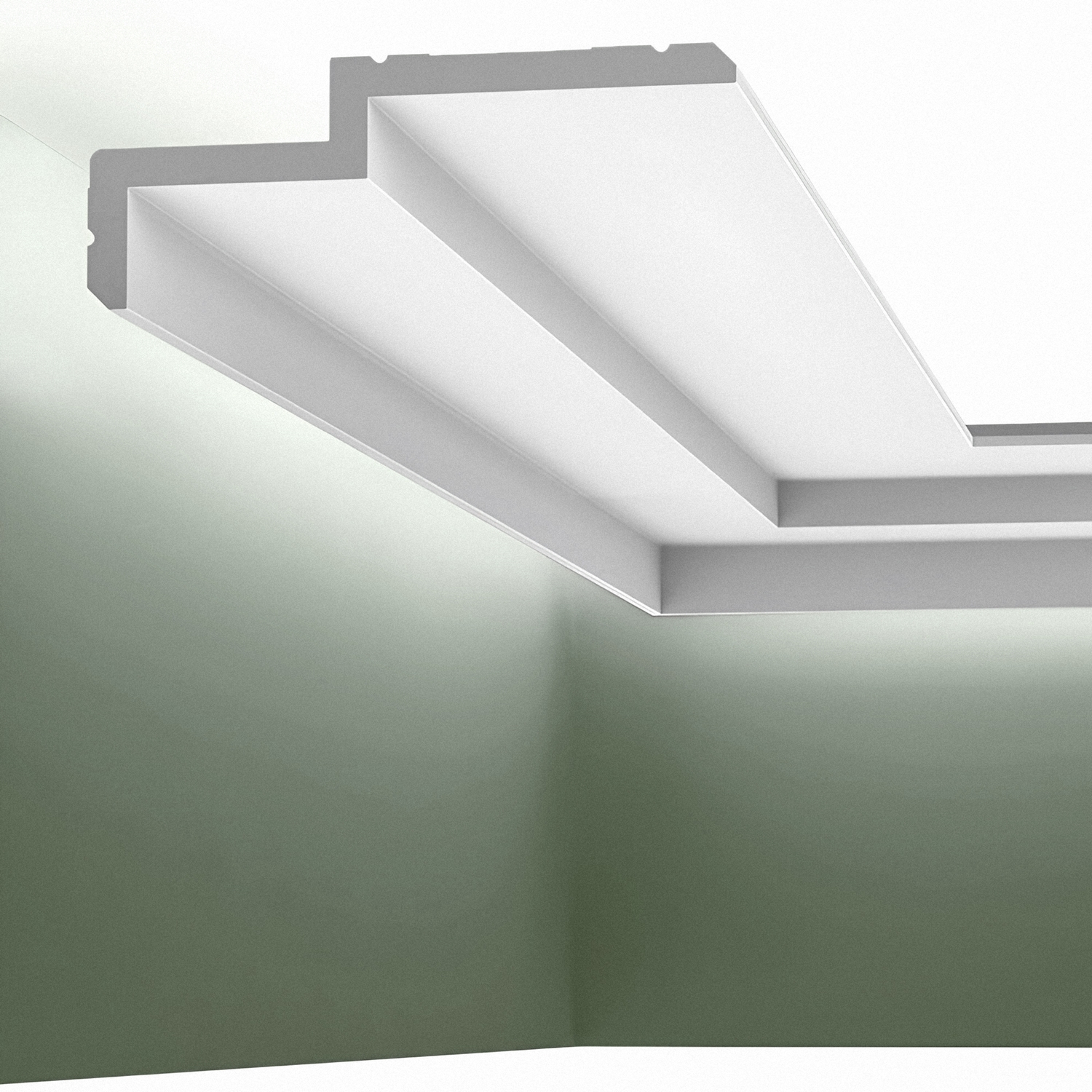Zierleiste Für Led-streifen 2m Scala L Weiß