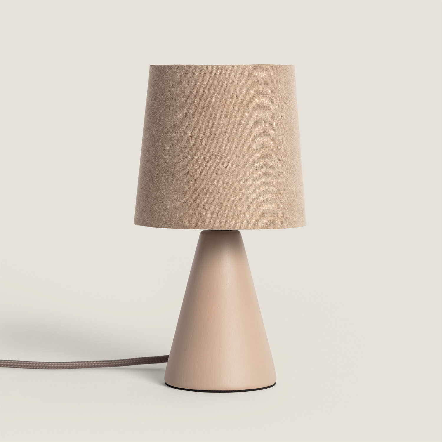 Tischlampe Keramik Vega S Braun